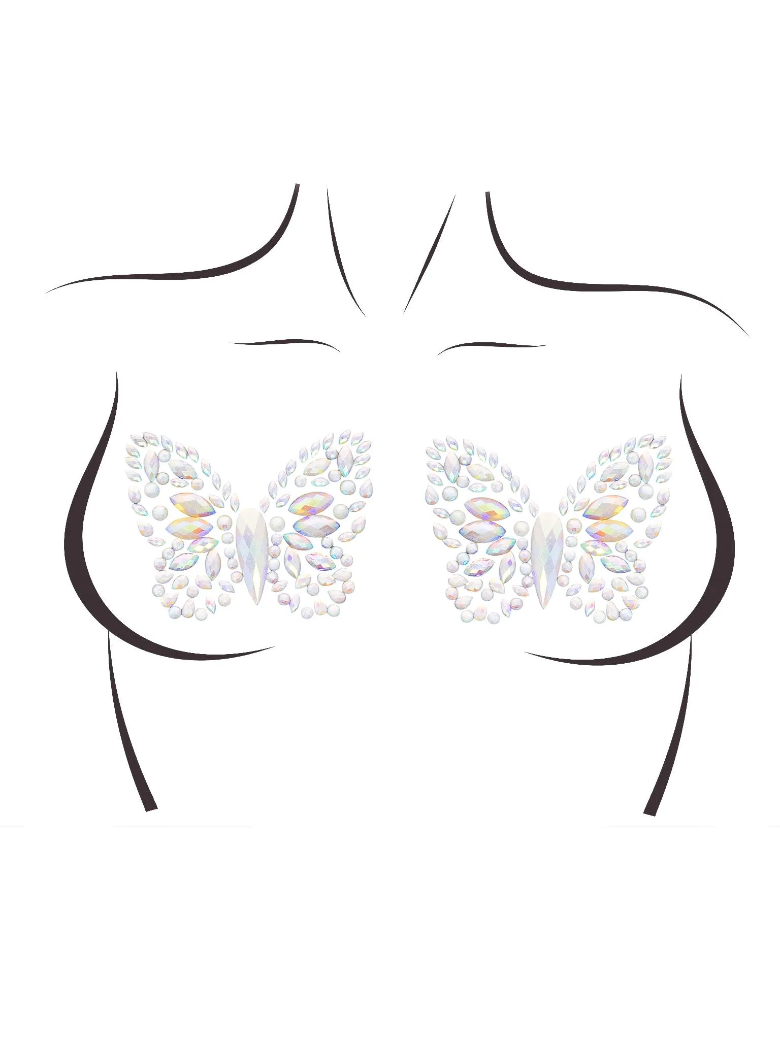 Chrysalis Sticker Nipple Pasties
