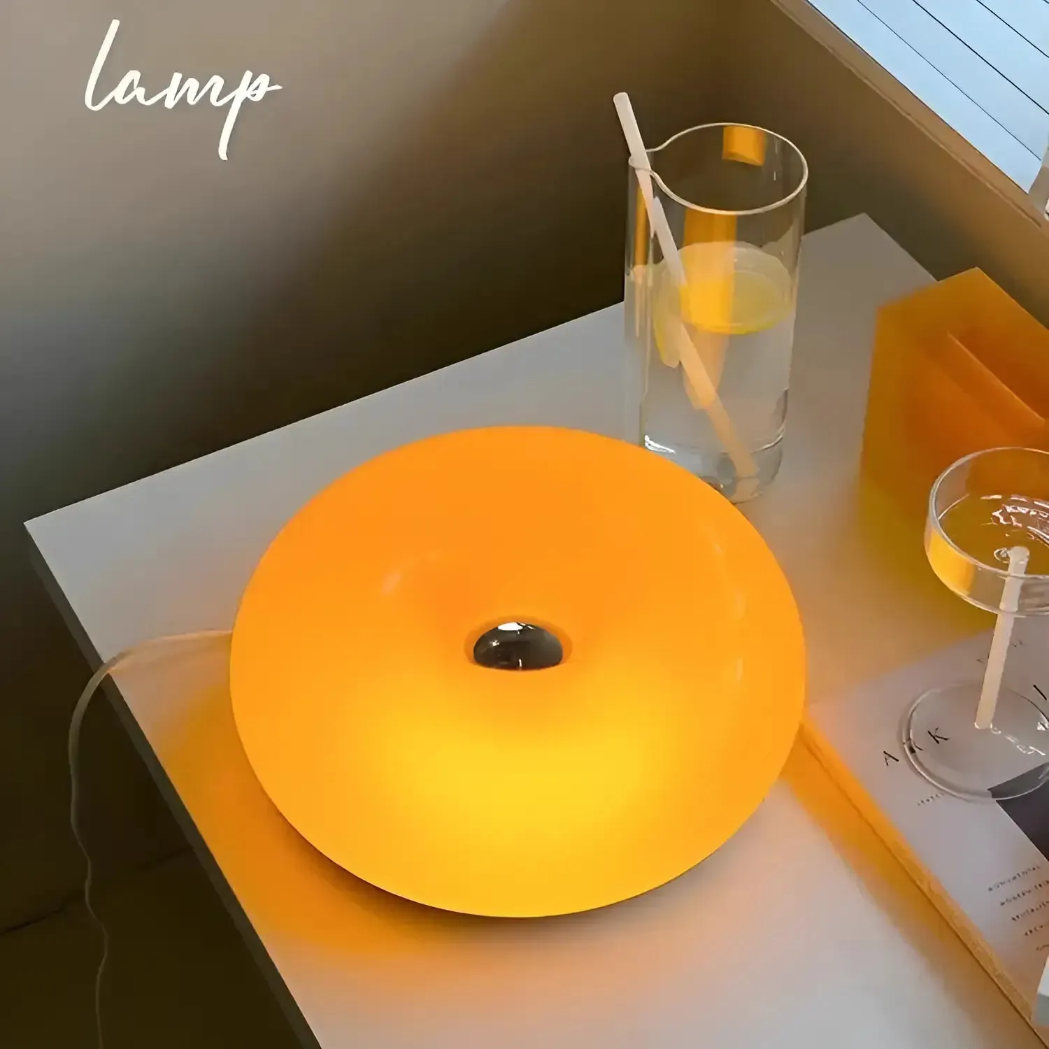 Crystal Table Lamp - Nordic LED Lamp for Elegant Spaces