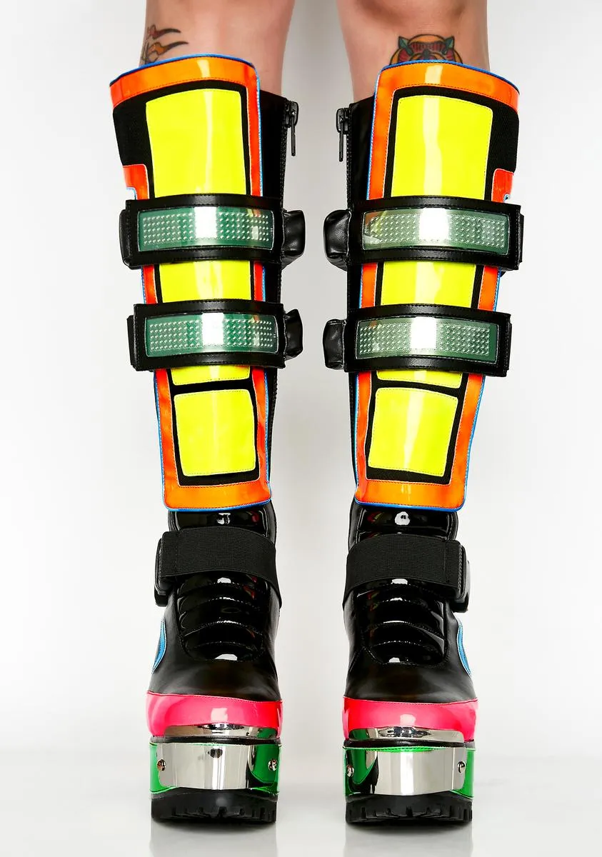 Cybertron Babe Platform Boots