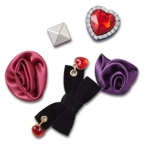 Dark Romance Lace Up 5 Pack Jibbitz