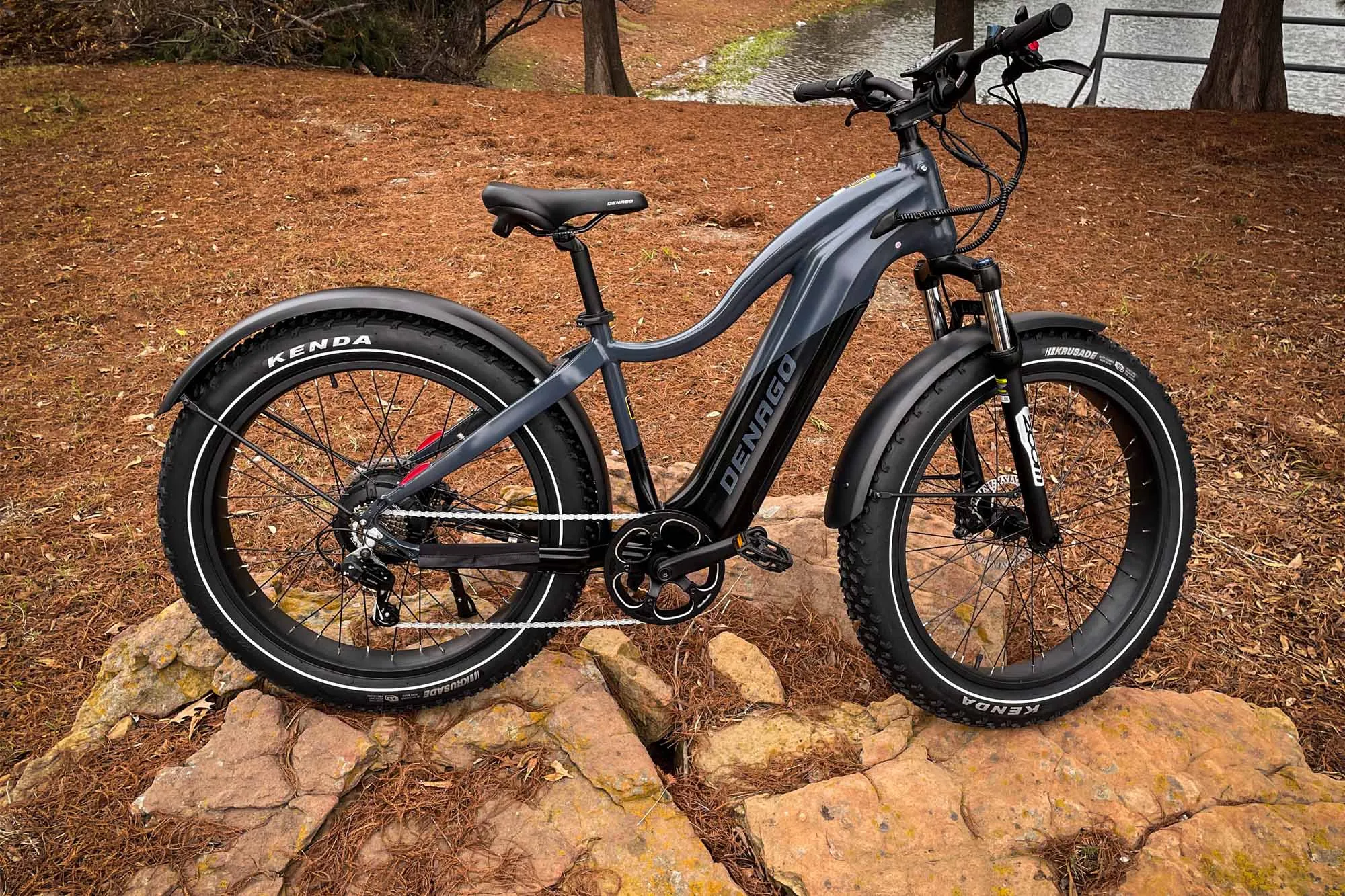Denago Fat Tire Top Tube eBike