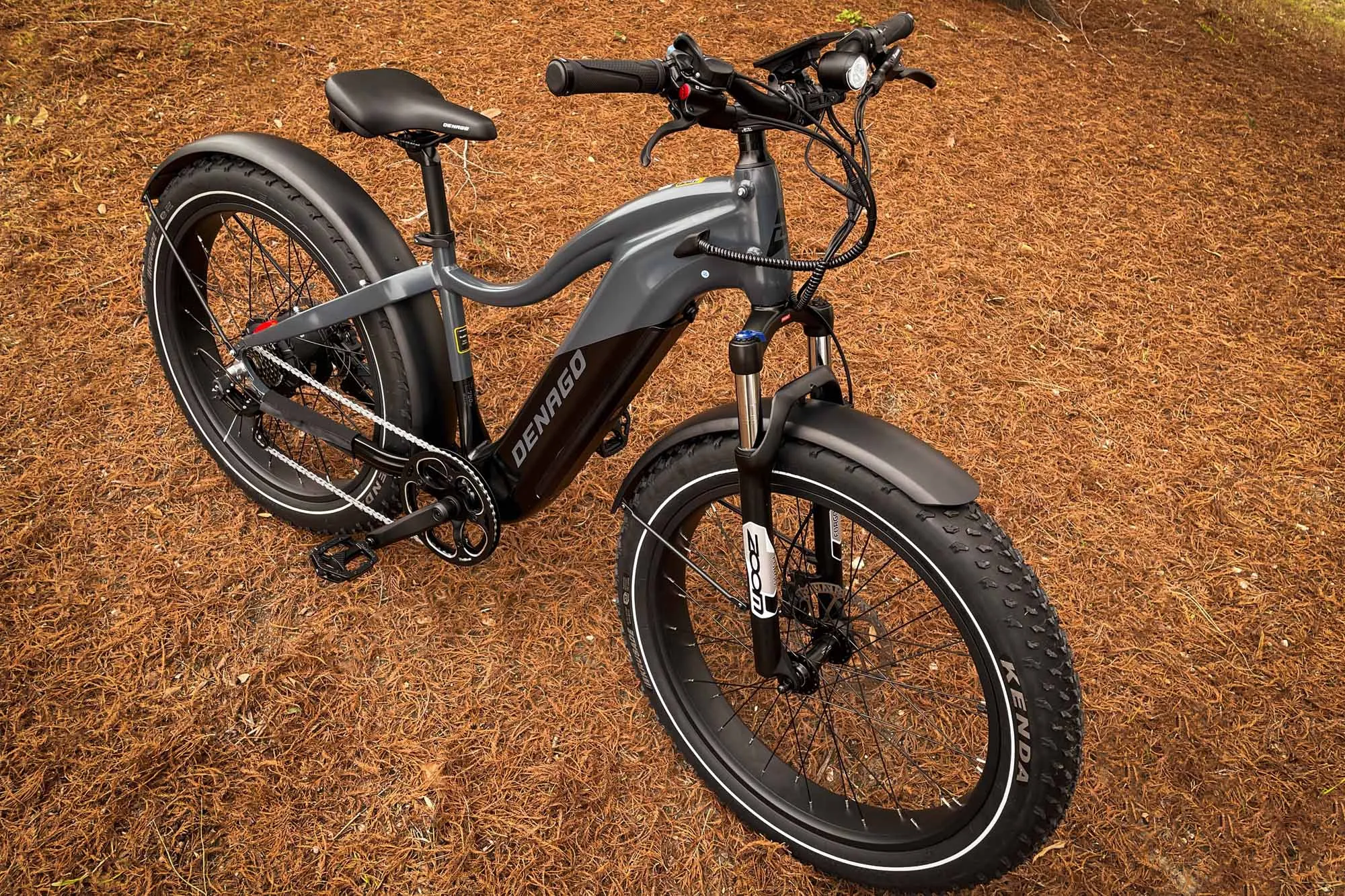 Denago Fat Tire Top Tube eBike