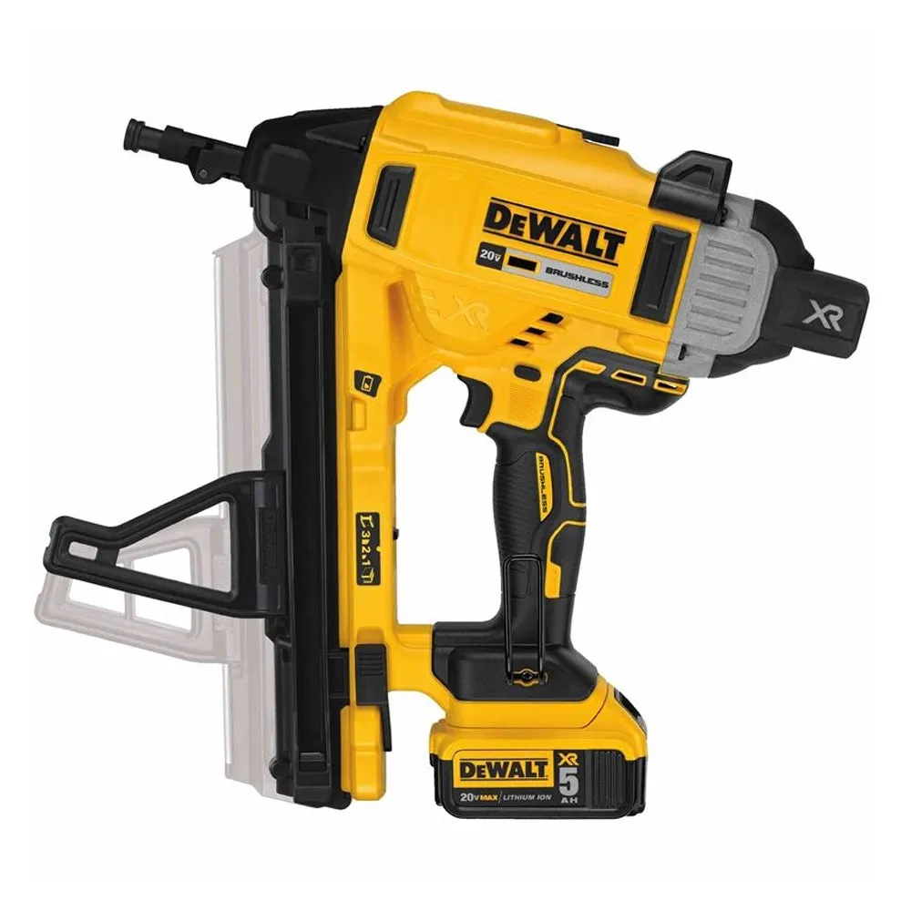 DeWalt DCN891P2 1" Magazine Cordless Concrete Nailer Kit