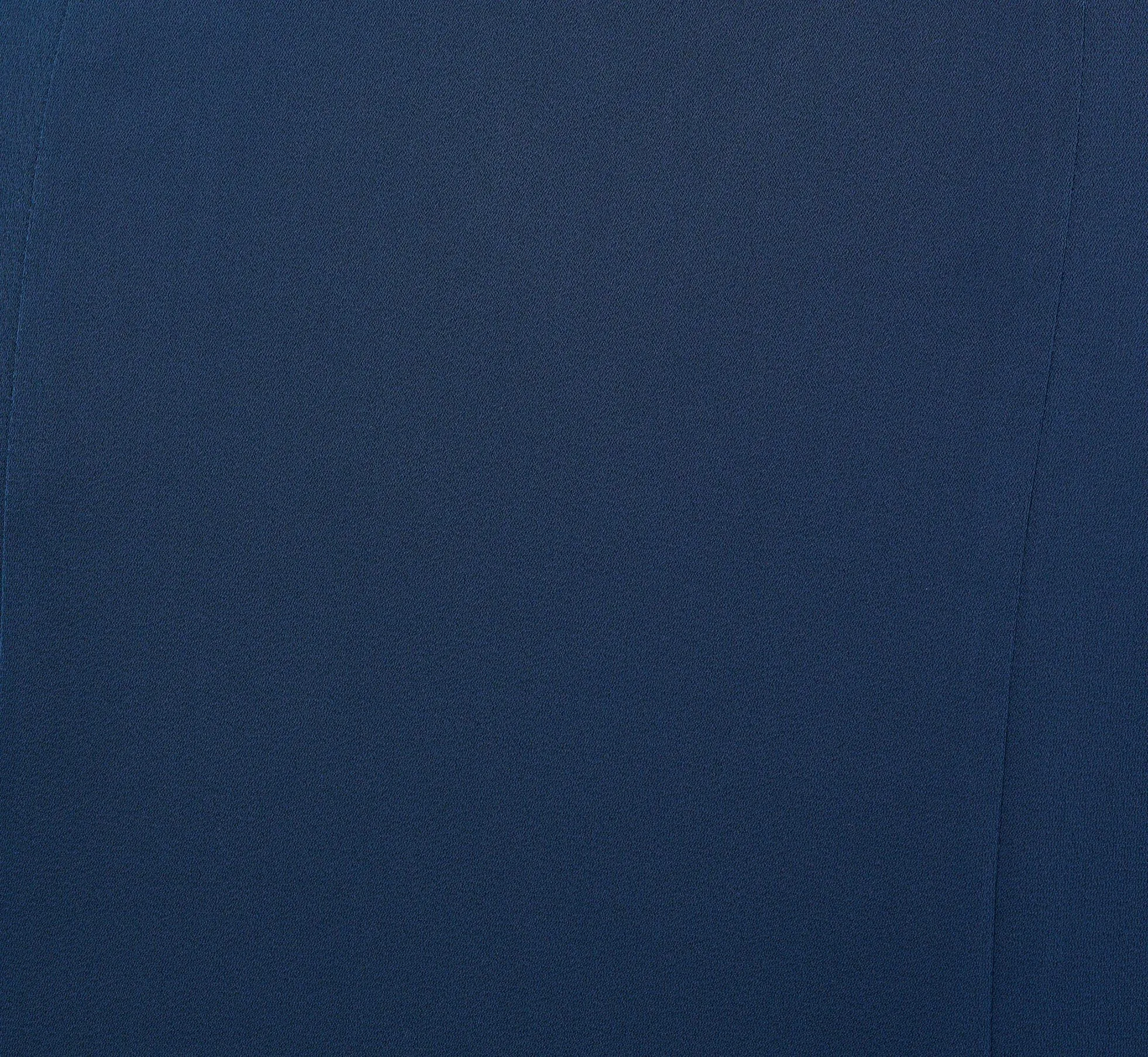 Draped One-Shoulder Mermaid Gown In Twilight Blue