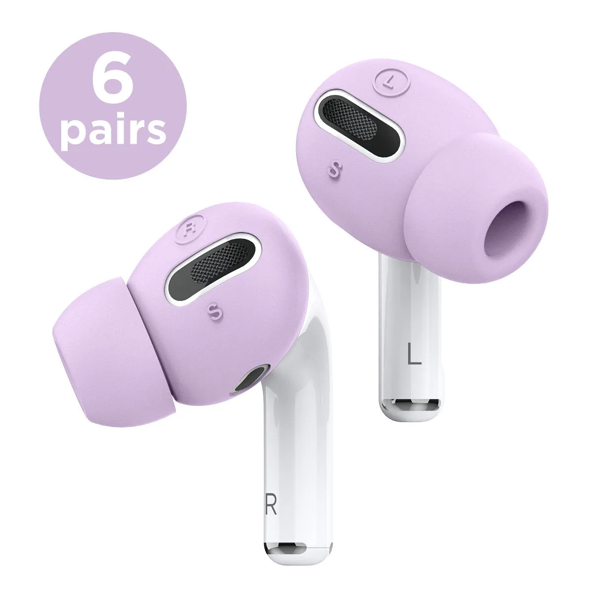 Elago AirPods Pro Earbuds Cover Plus With Integrated Tips - 6 Pairs