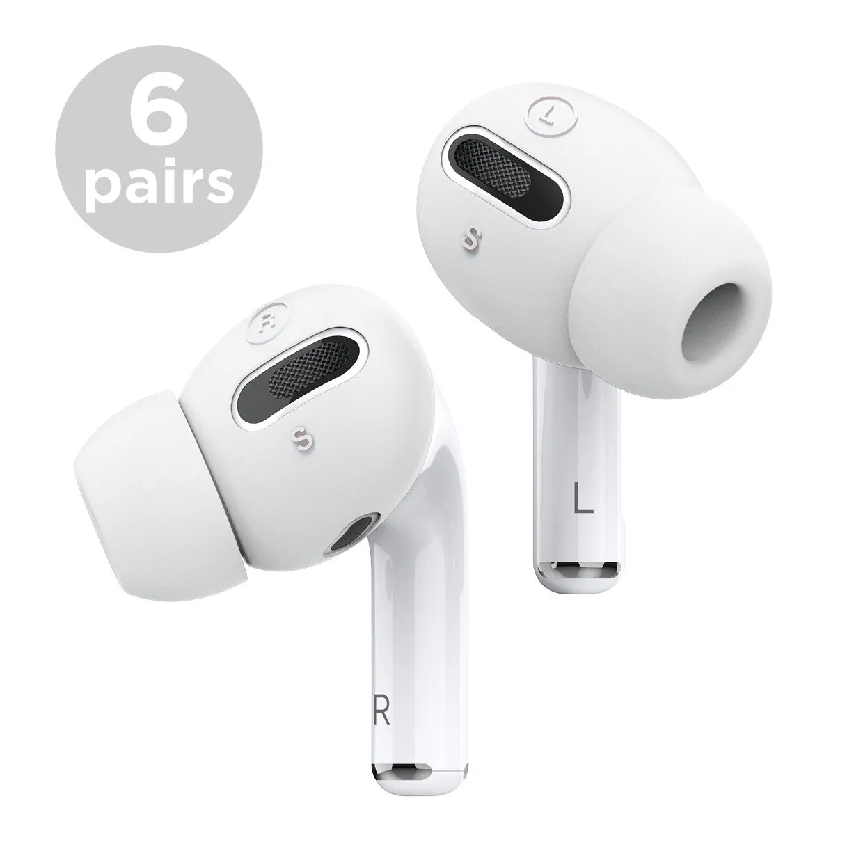 Elago AirPods Pro Earbuds Cover Plus With Integrated Tips - 6 Pairs