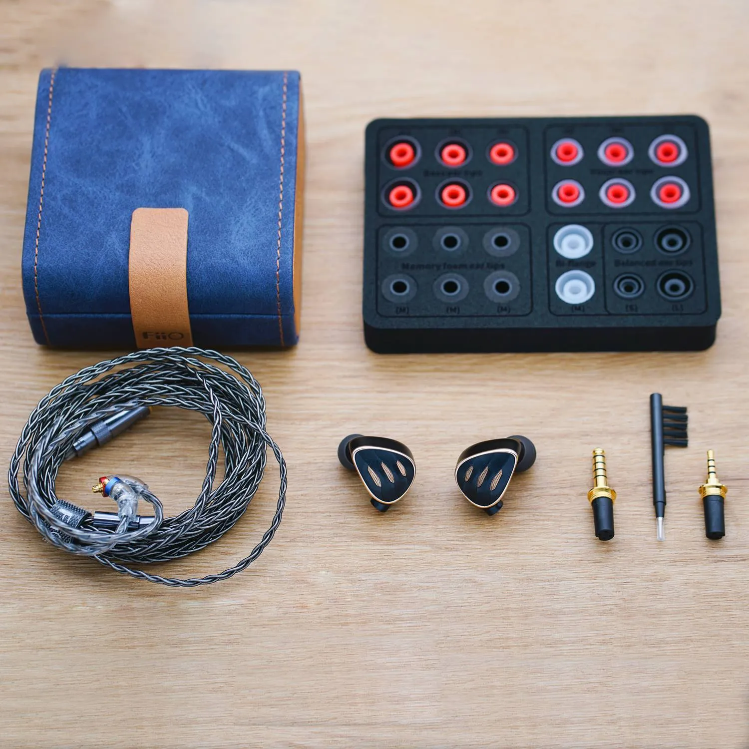 FiiO FH5s Pro 2BA   2DD Beryllium-Plated In Ear Monitors