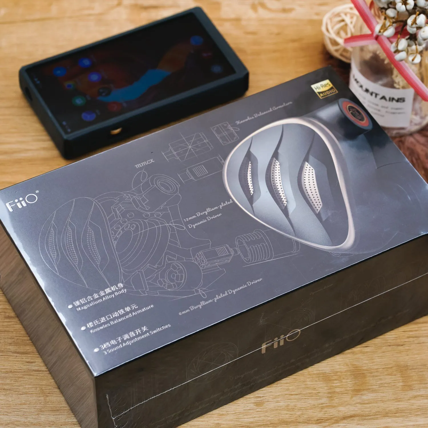 FiiO FH5s Pro 2BA   2DD Beryllium-Plated In Ear Monitors