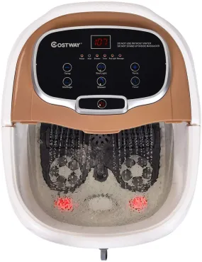 Foot Spa/Bath Massager, with Motorized Rollers, Shiatsu Massage