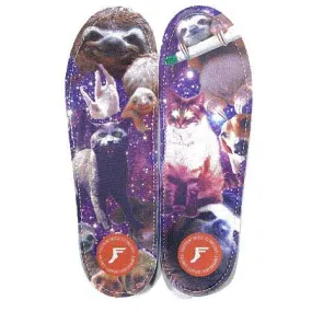 Footprint Insole Technology Kitty babe In Space II King Foam Orthotic Insoles