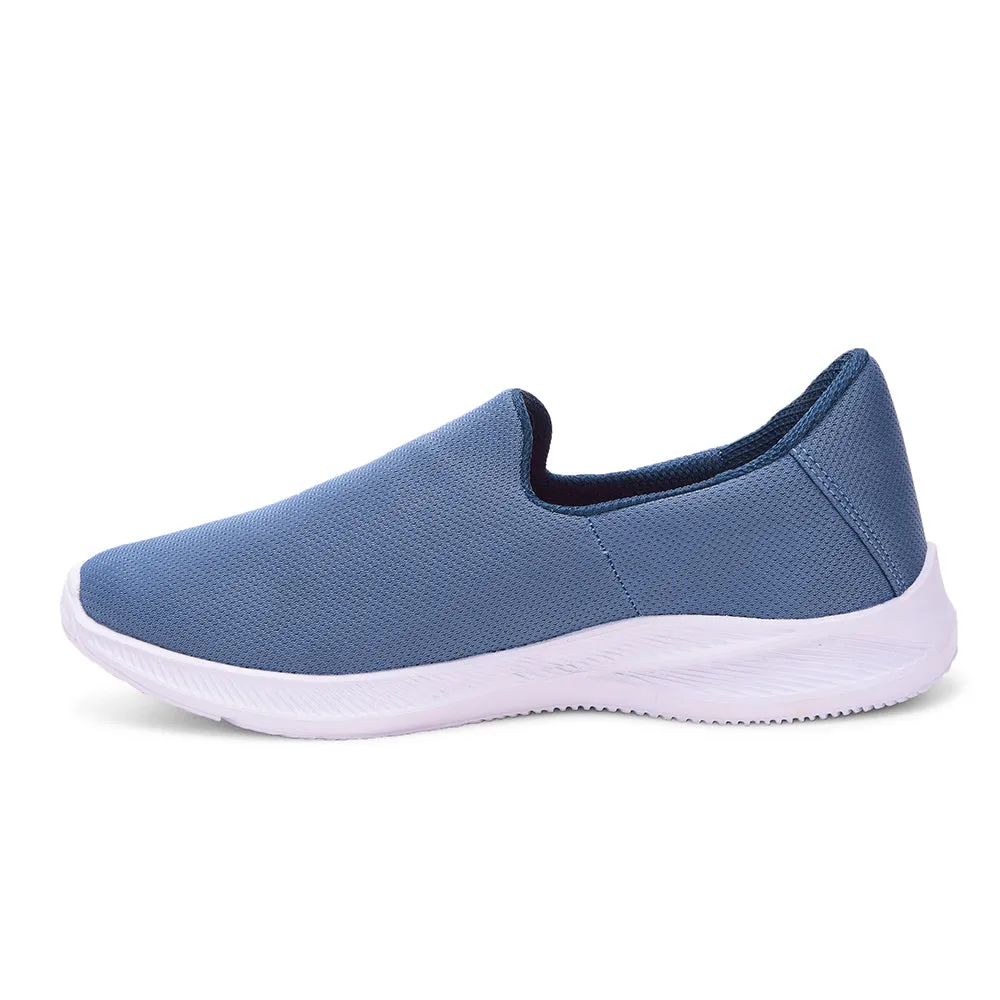Force 10 Casual S.Blue Non Lacing Shoes Women ESBELL-2 by Liberty