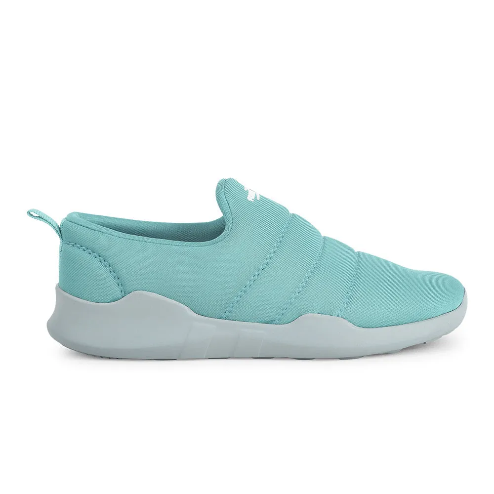 Force 10 Non Lacing S. Green Casual Shoes For Women AVILA-26 By Liberty