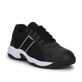 Freedom Black Lacing Safety Shoes For Men ROCKELETST By Liberty