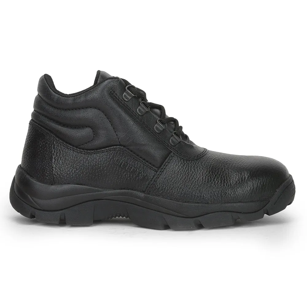 Freedom By Liberty Mens ARMOUR-AK Lacing Black Safety Shoe