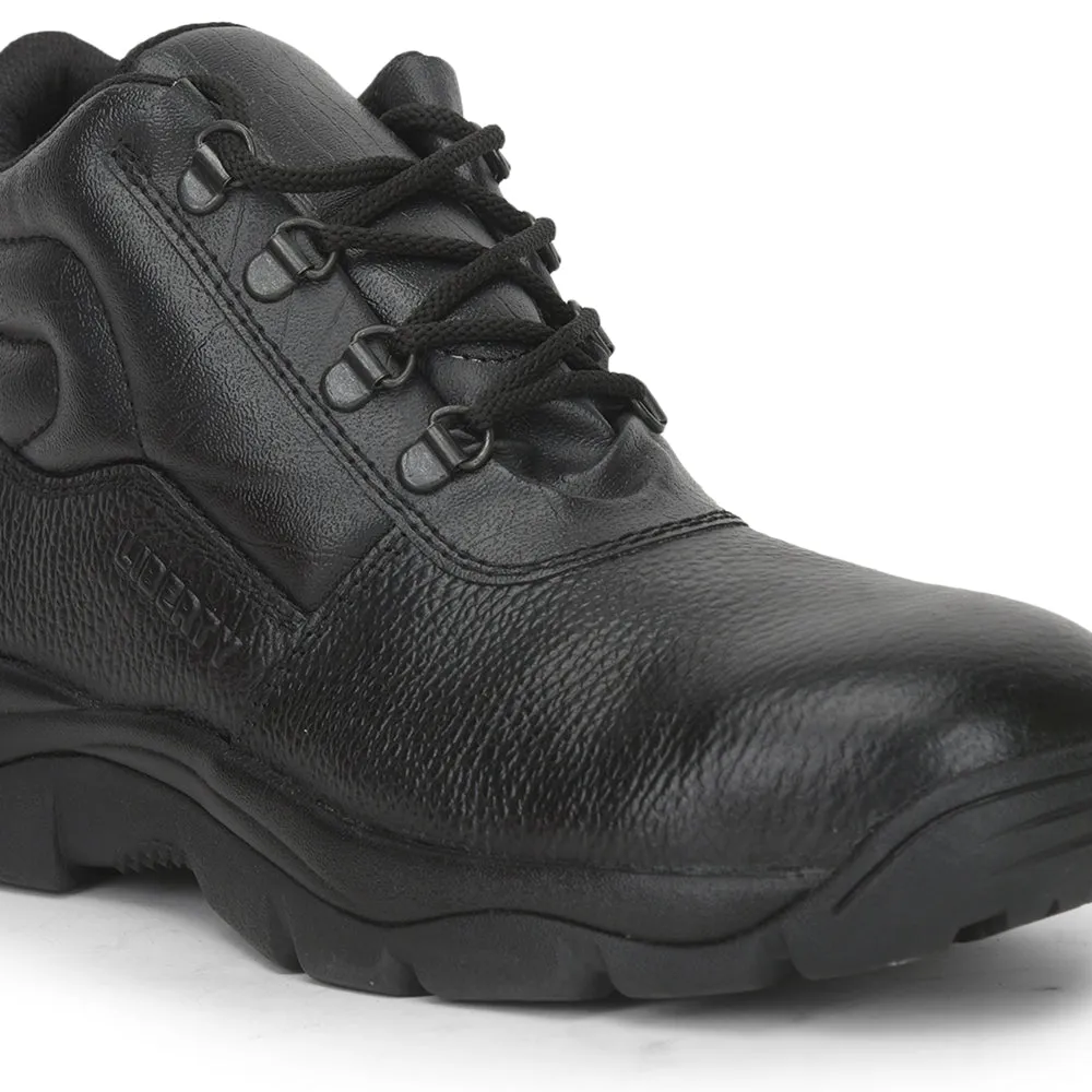 Freedom By Liberty Mens ARMOUR-AK Lacing Black Safety Shoe