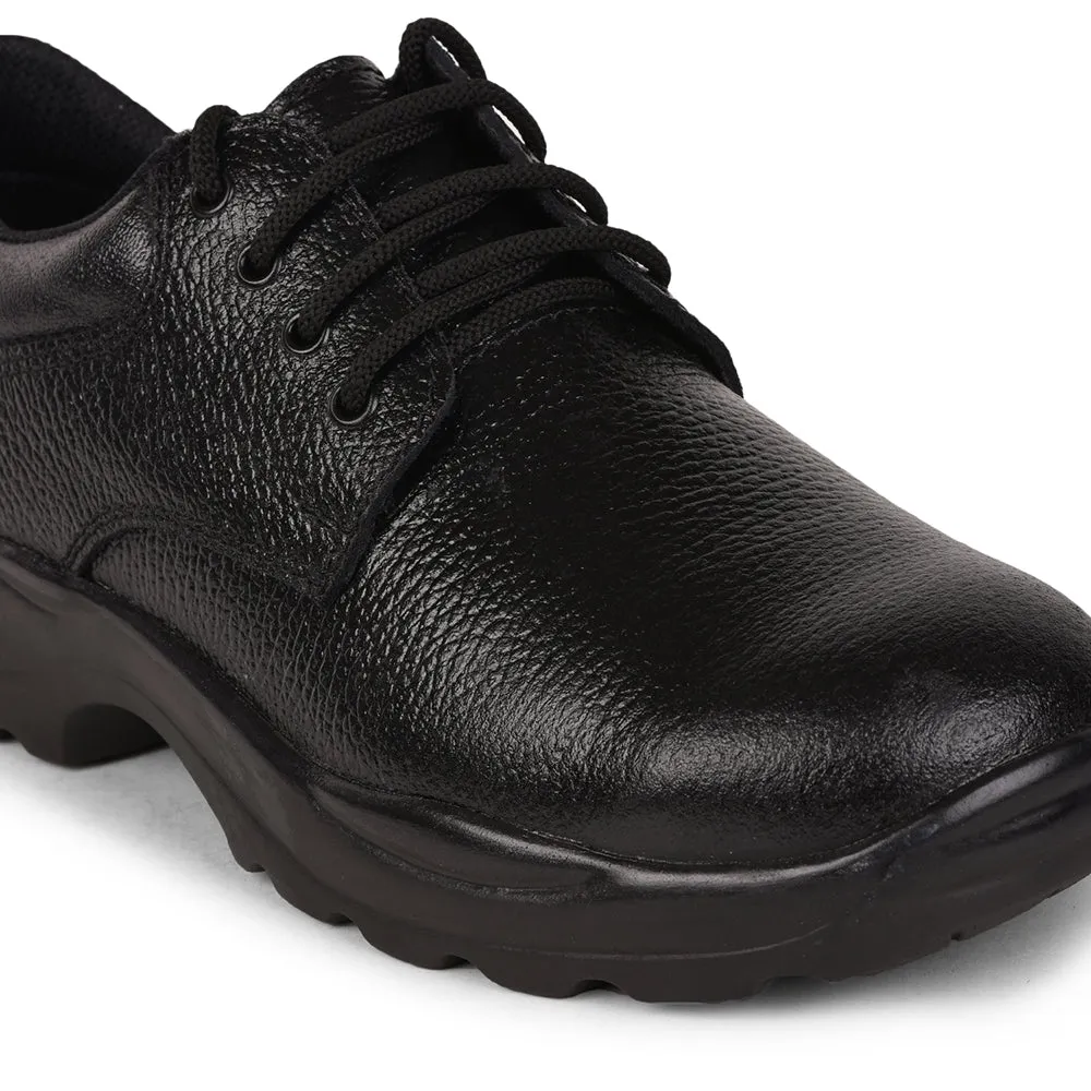 Freedom By Liberty Mens SHAKTI-01 Lacing Black Safety Shoe
