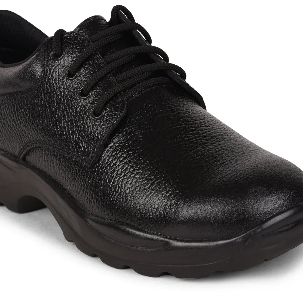 Freedom By Liberty Mens SHAKTI-01 Lacing Black Safety Shoe