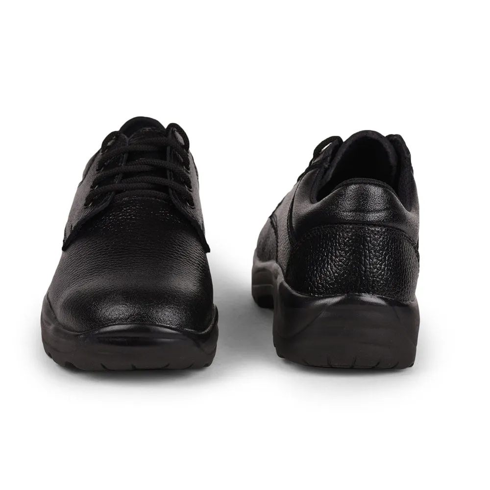 Freedom By Liberty Mens SHAKTI-01 Lacing Black Safety Shoe