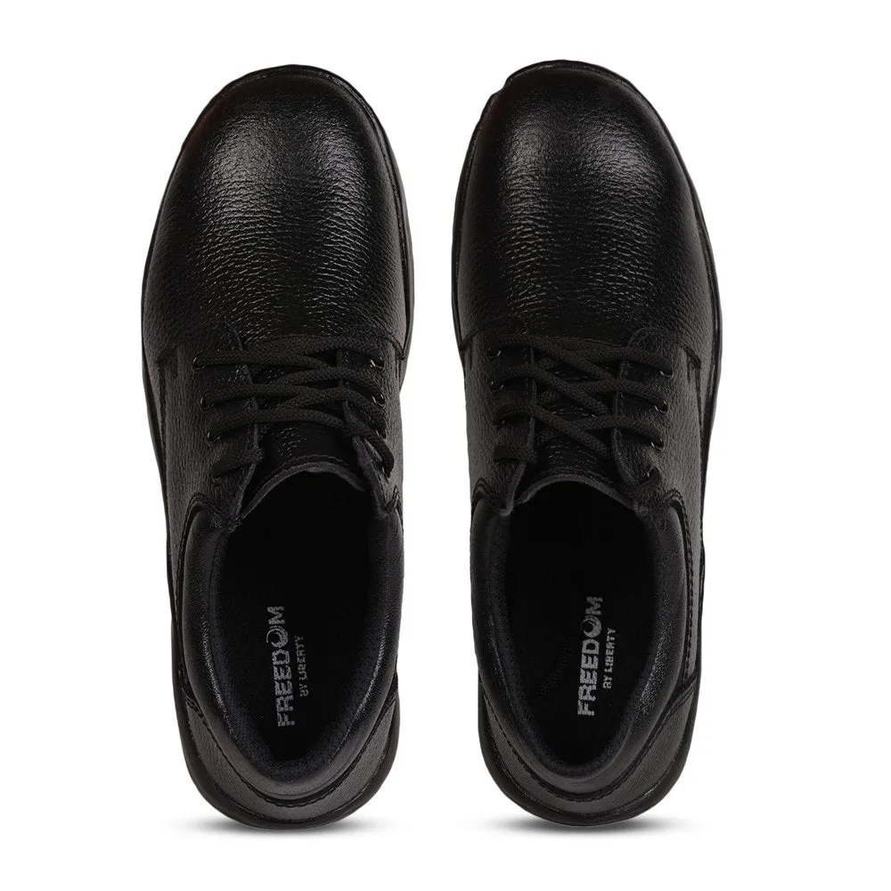 Freedom By Liberty Mens SHAKTI-01 Lacing Black Safety Shoe