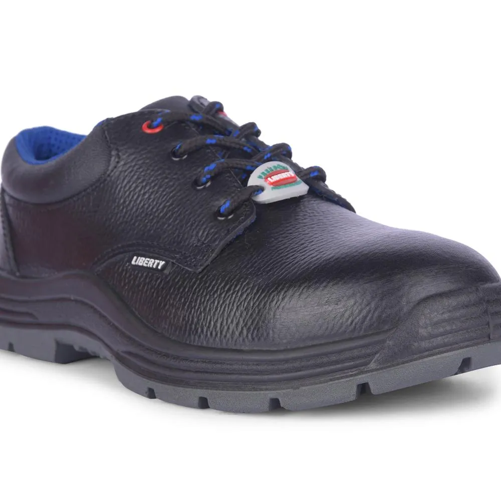 Freedom By Liberty Mens SURKSHA2SJ Black Safety Lacing Shoes