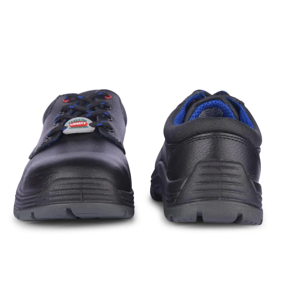 Freedom By Liberty Mens SURKSHA2SJ Black Safety Lacing Shoes