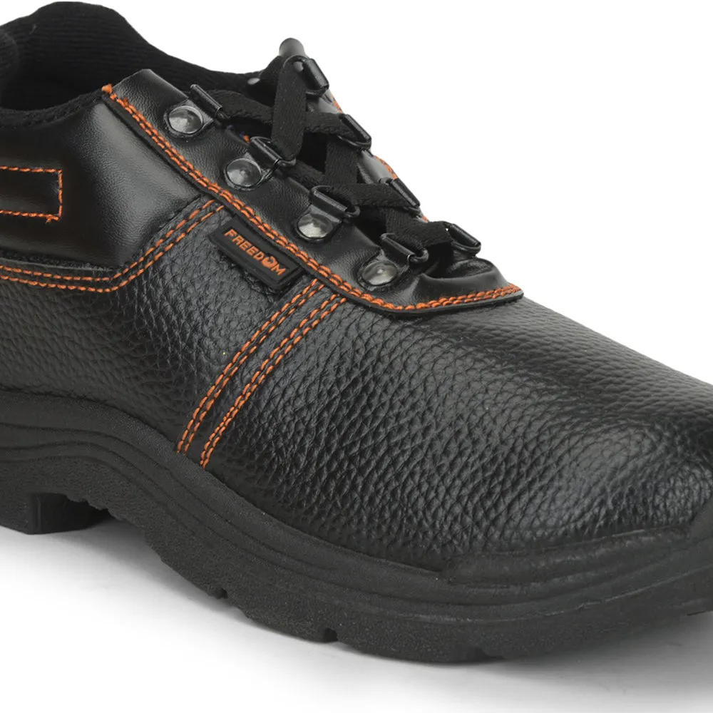Freedom By Liberty Mens VIJYATA-2A Lacing Orange Safety Shoe