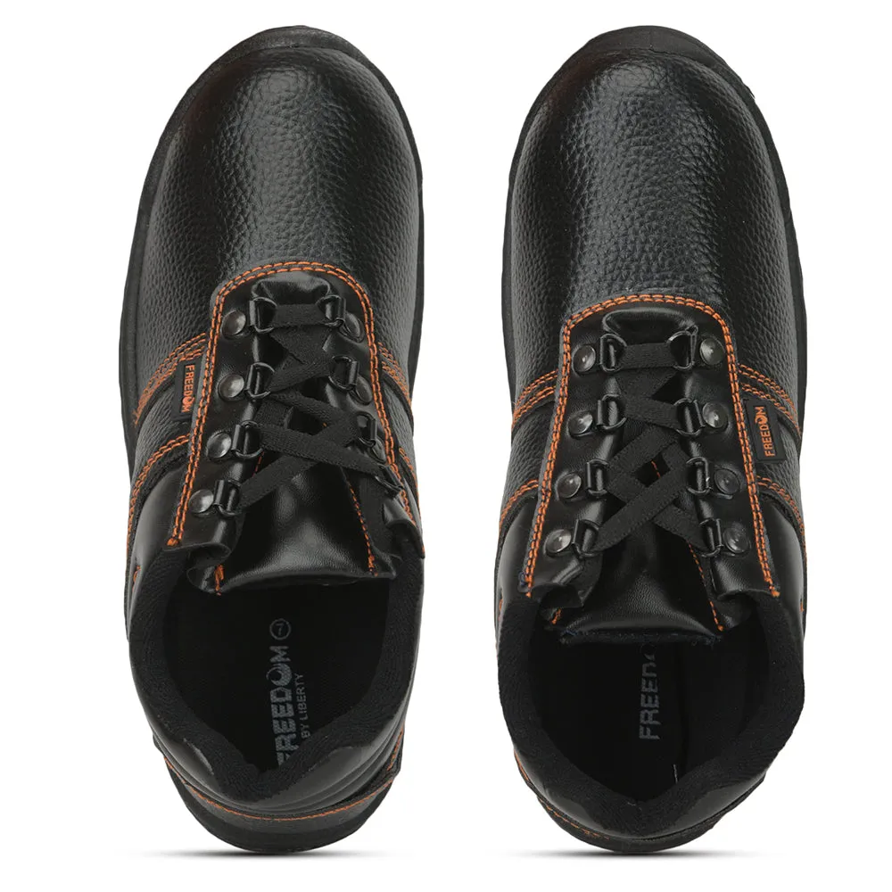 Freedom By Liberty Mens VIJYATA-2A Lacing Orange Safety Shoe