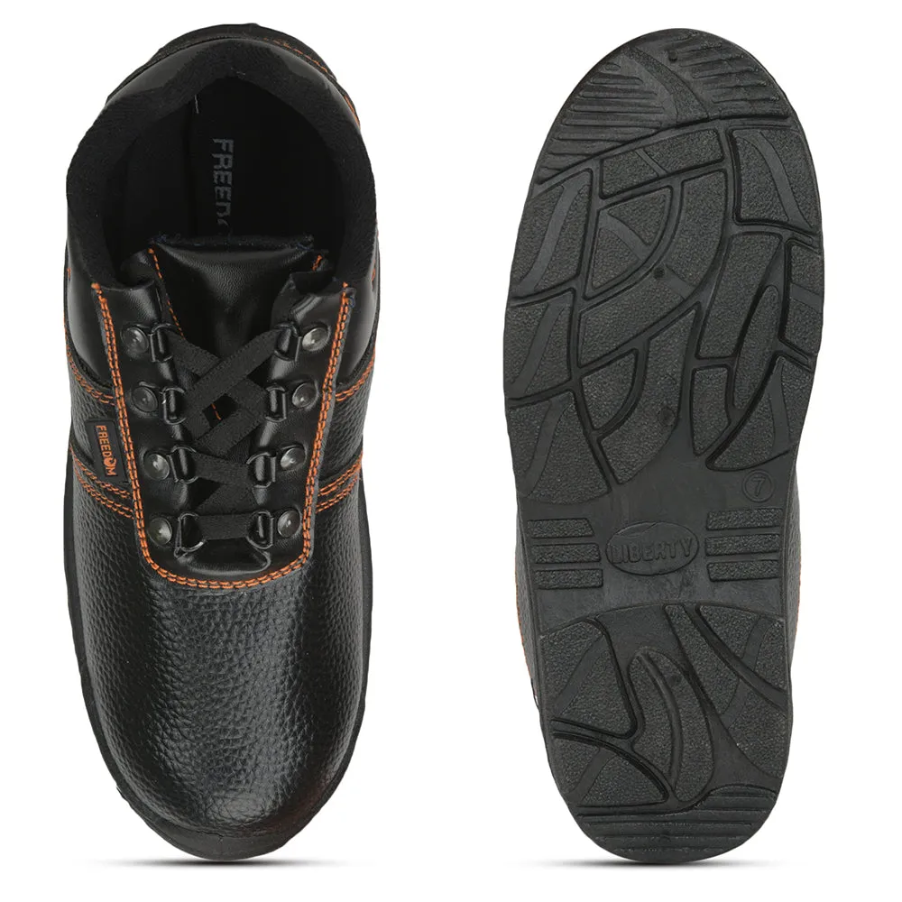 Freedom By Liberty Mens VIJYATA-2A Lacing Orange Safety Shoe