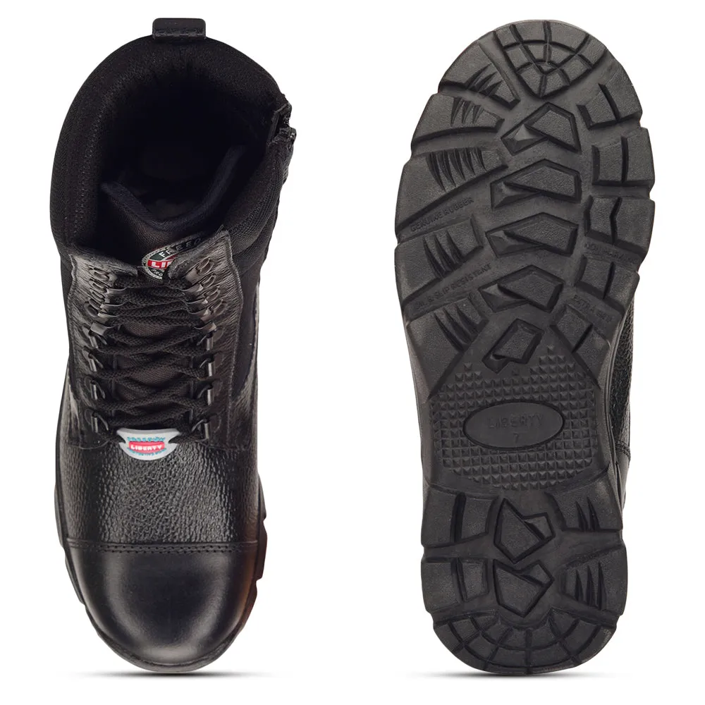 Freedom Casual (Black) Defence DMS Boot with ZIP PARACOM-01 By Liberty