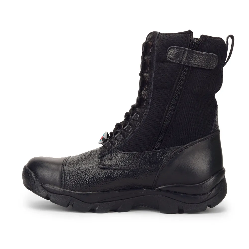 Freedom Casual (Black) Defence DMS Boot with ZIP PARACOM-01 By Liberty