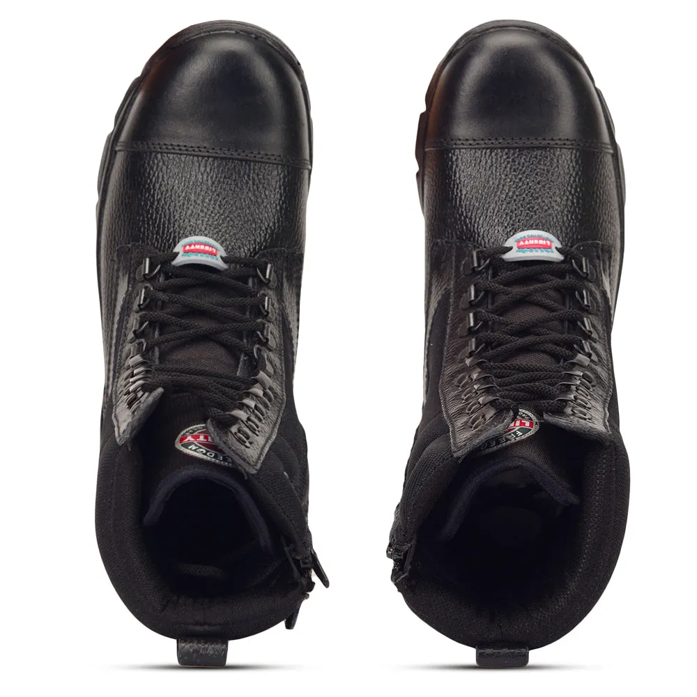 Freedom Casual (Black) Defence DMS Boot with ZIP PARACOM-01 By Liberty