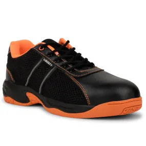 Freedom Orange Lacing Safety Shoes For Men ROCKELETST By Liberty