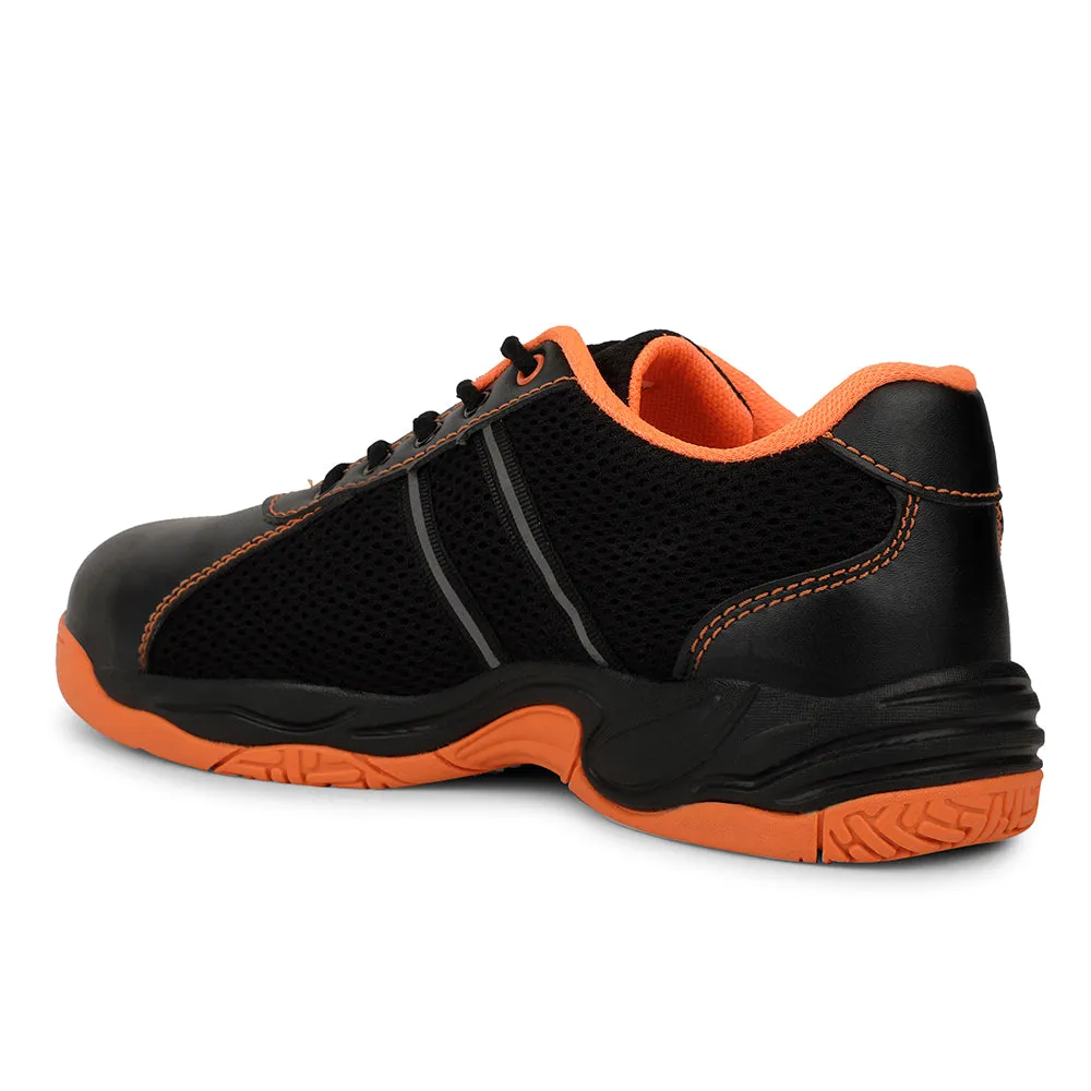 Freedom Orange Lacing Safety Shoes For Men ROCKELETST By Liberty