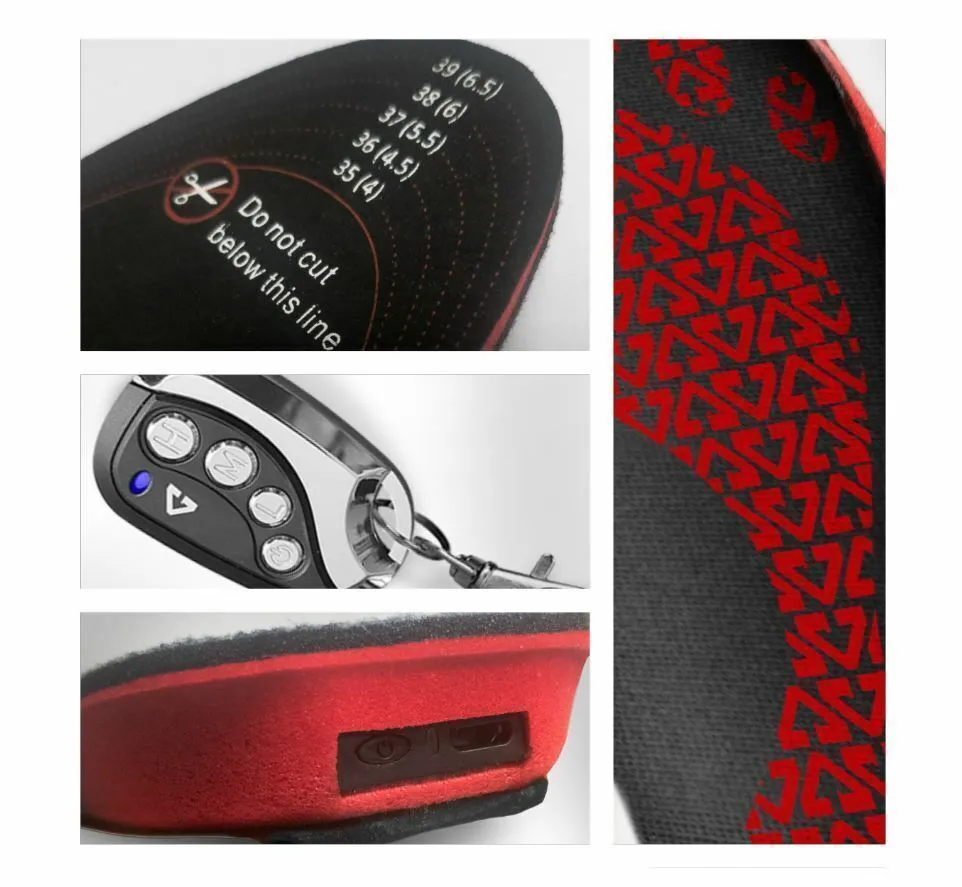 Gerbing 3v Heated Insoles Battery Operated - Motorcycle Snowmobile ATV/UTV Snow  S/M 4-9