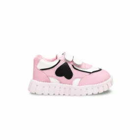 Girls Pink Casual Jogger KD1750