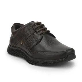 Healers Casual (Brown) Lacing Shoes For Men UVL-101 By Liberty
