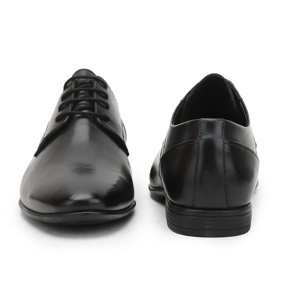 Healers Formal Lacing Classice Oxford Shoes For Men (Black) SSL-210 By Liberty