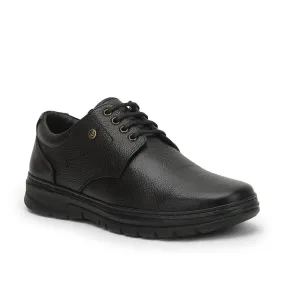 Healers Formal Lacing Shoes For Men (Black) ER-50 By Liberty