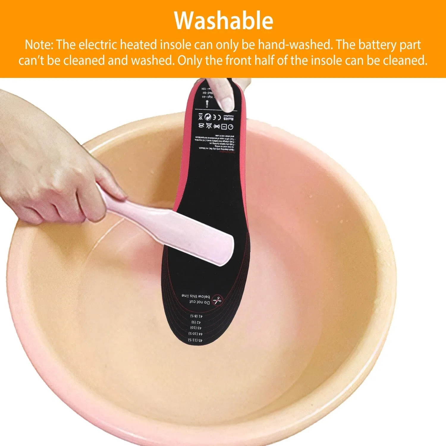 Heated Insoles Electric Heated Foot Warmer
