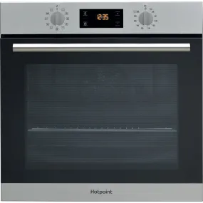 Hotpoint SA2840PIX 60cm Built In Single Oven With Pyrolytic Cleaning