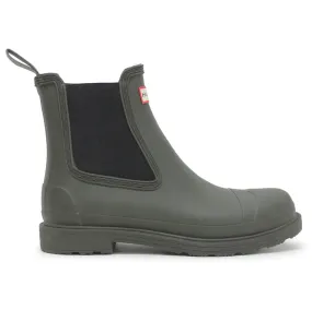 Hunter MFS9016RMA Mens Commando Chelsea Boot Dark Olive - UK 8