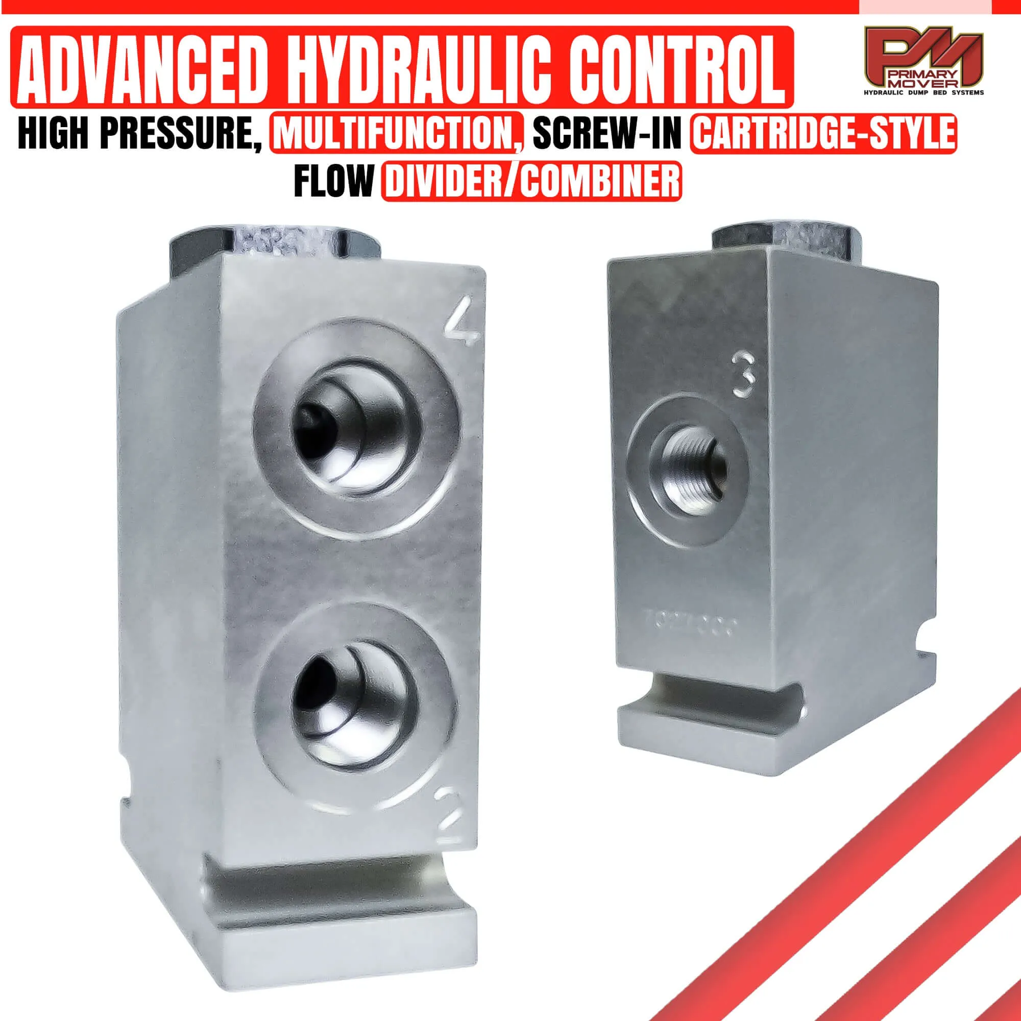 Hydraulic Pump Flow Divider