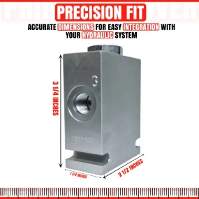 Hydraulic Pump Flow Divider