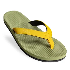 Indosole Essential Flip Flops - Olive