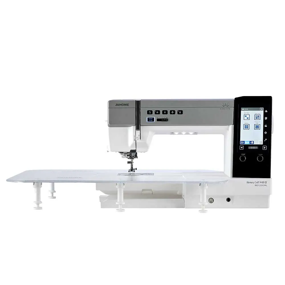 Janome Memory Craft 9480QCP Sewing Machine   Free Ruler work Set worth £87