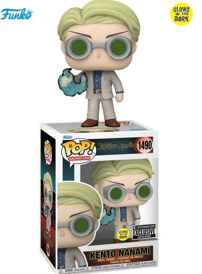 Jujutsu Kaisen - Kento Nanami Glow-in-the-Dark Funko Pop EE Exclusive