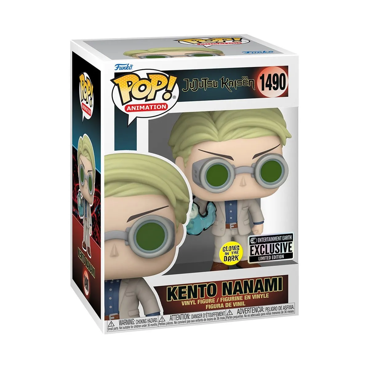 Jujutsu Kaisen - Kento Nanami Glow-in-the-Dark Funko Pop EE Exclusive