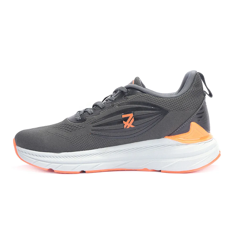 Leap7x By Liberty Men RW-02 D.Grey Sports Lacing Shoes