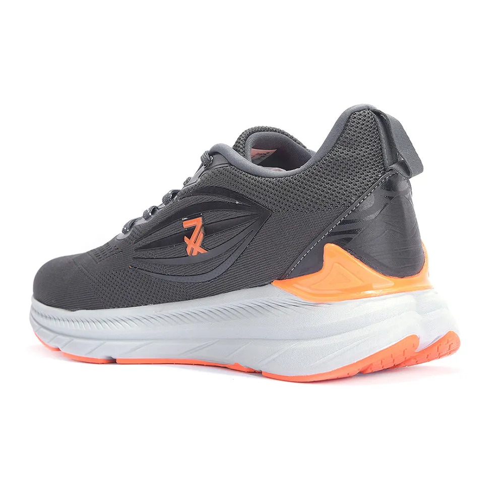 Leap7x By Liberty Men RW-02 D.Grey Sports Lacing Shoes