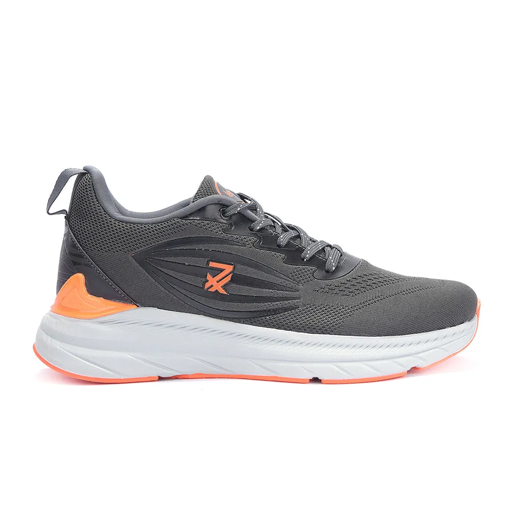 Leap7x By Liberty Men RW-02 D.Grey Sports Lacing Shoes